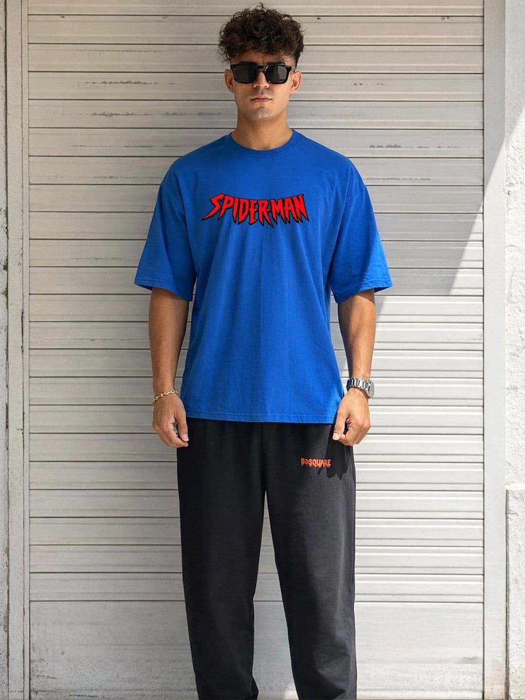 BDSQUARE Men Typography Printed Cotton T-shirt - view 1