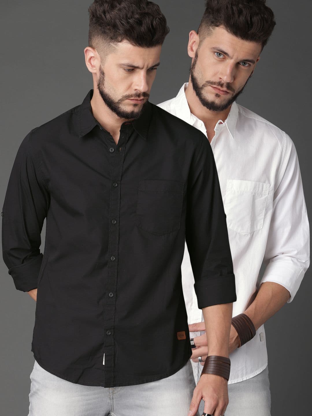 Roadster Men Pack Of 2 Shirts - view 1