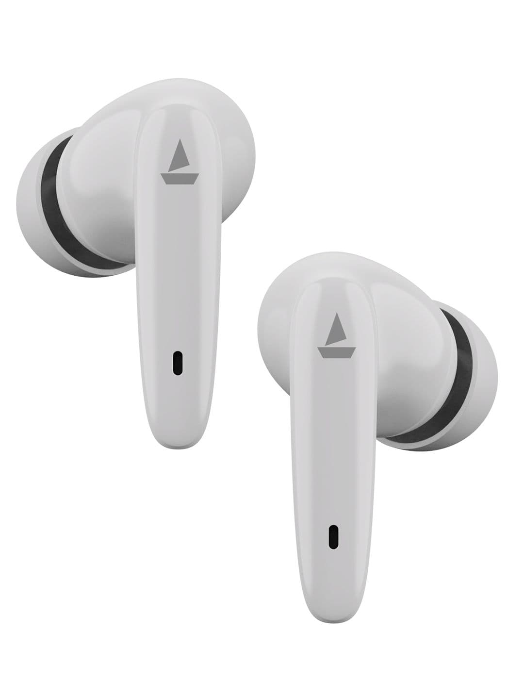 boAt Lunar White Airdopes 183 M ENx Tech and IWP True Wireless Earbuds - view 1