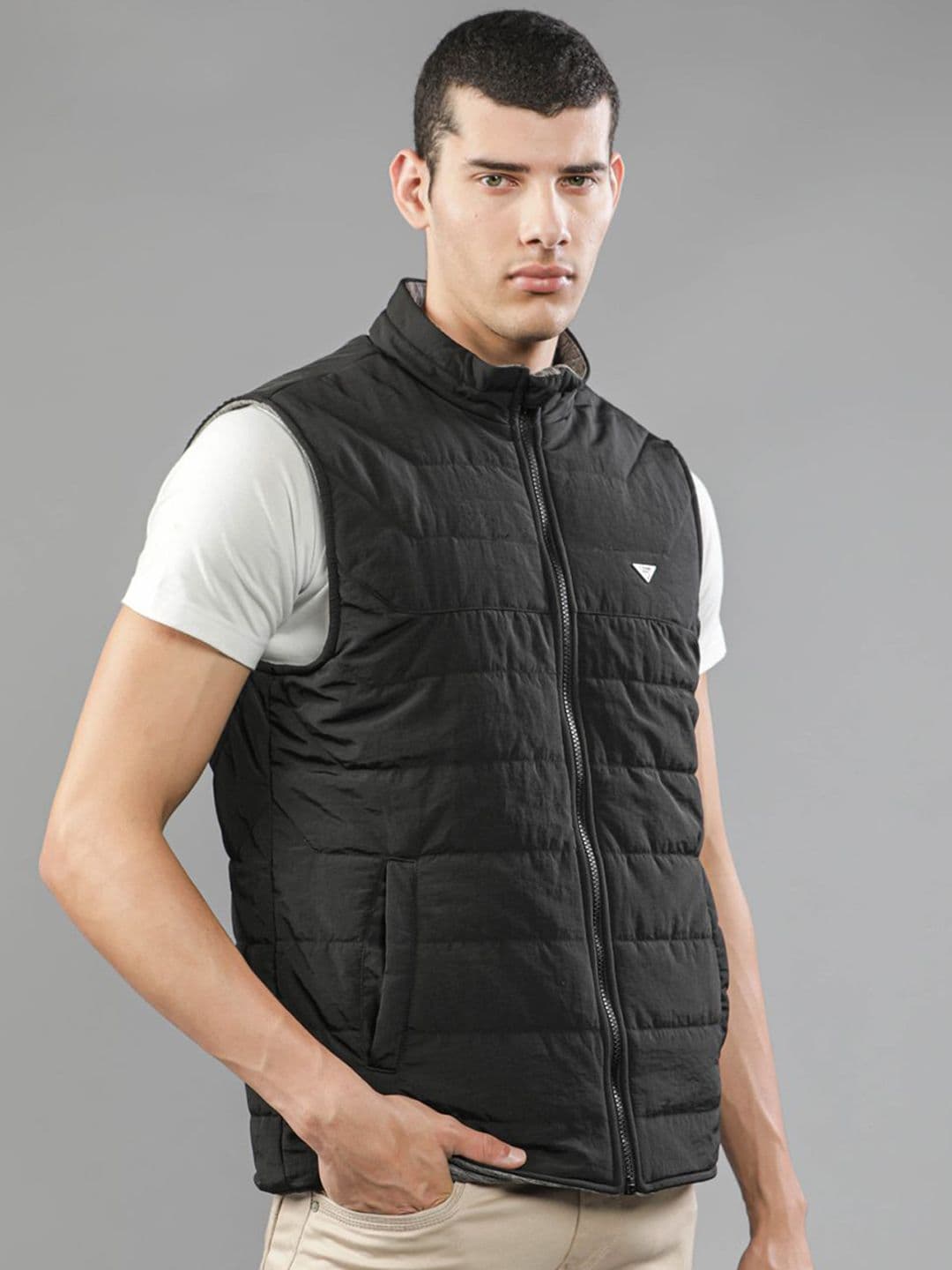 t-base Men Reversible Padded Jacket - view 1