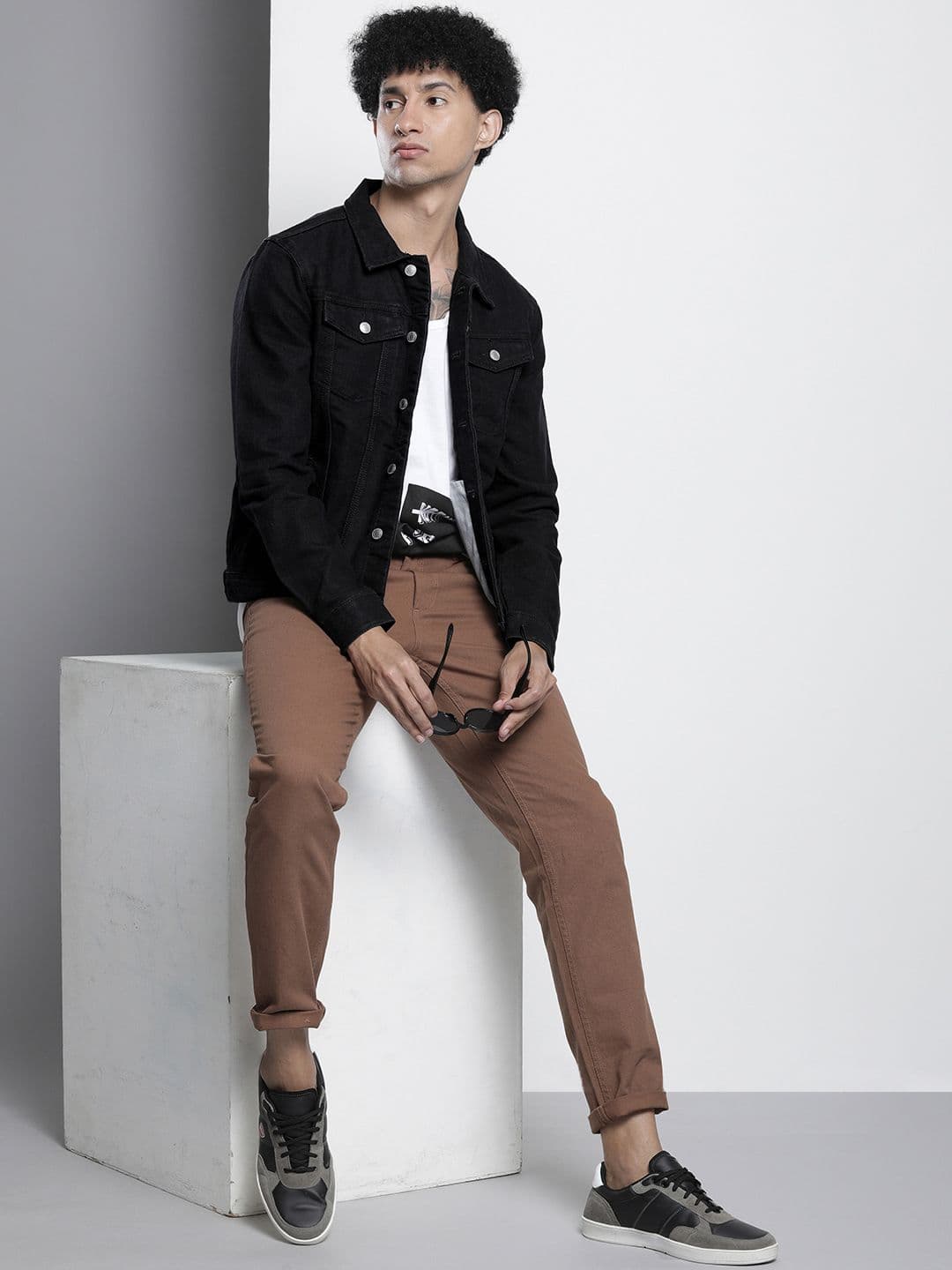 The Indian Garage Co Men Outdoor Denim Jacket - view 1