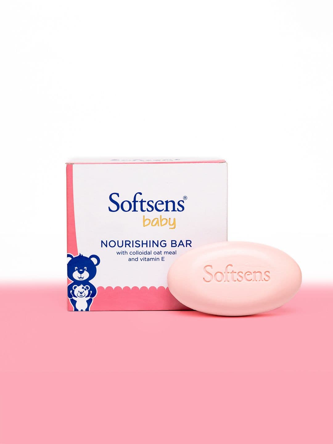 Softsens Set Of 3 Nourishing Baby Bar Soap 300g - view 1
