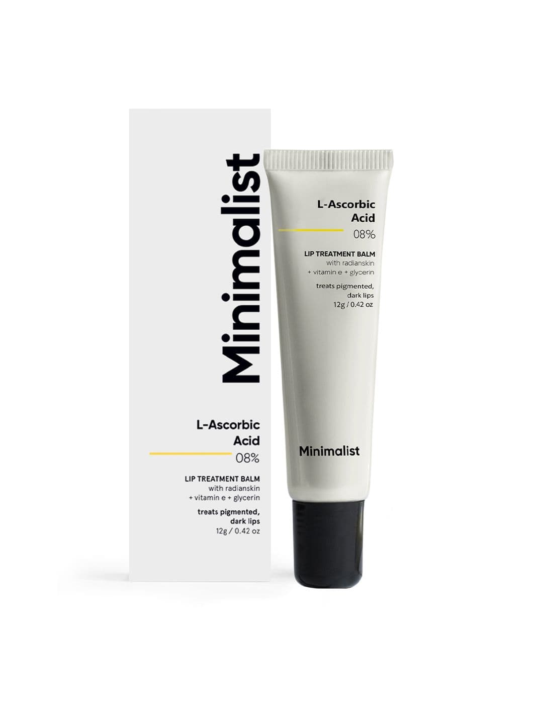 Minimalist 8% L-Ascorbic Acid Lip Treatment Balm with Vitamin E-12gm - view 1