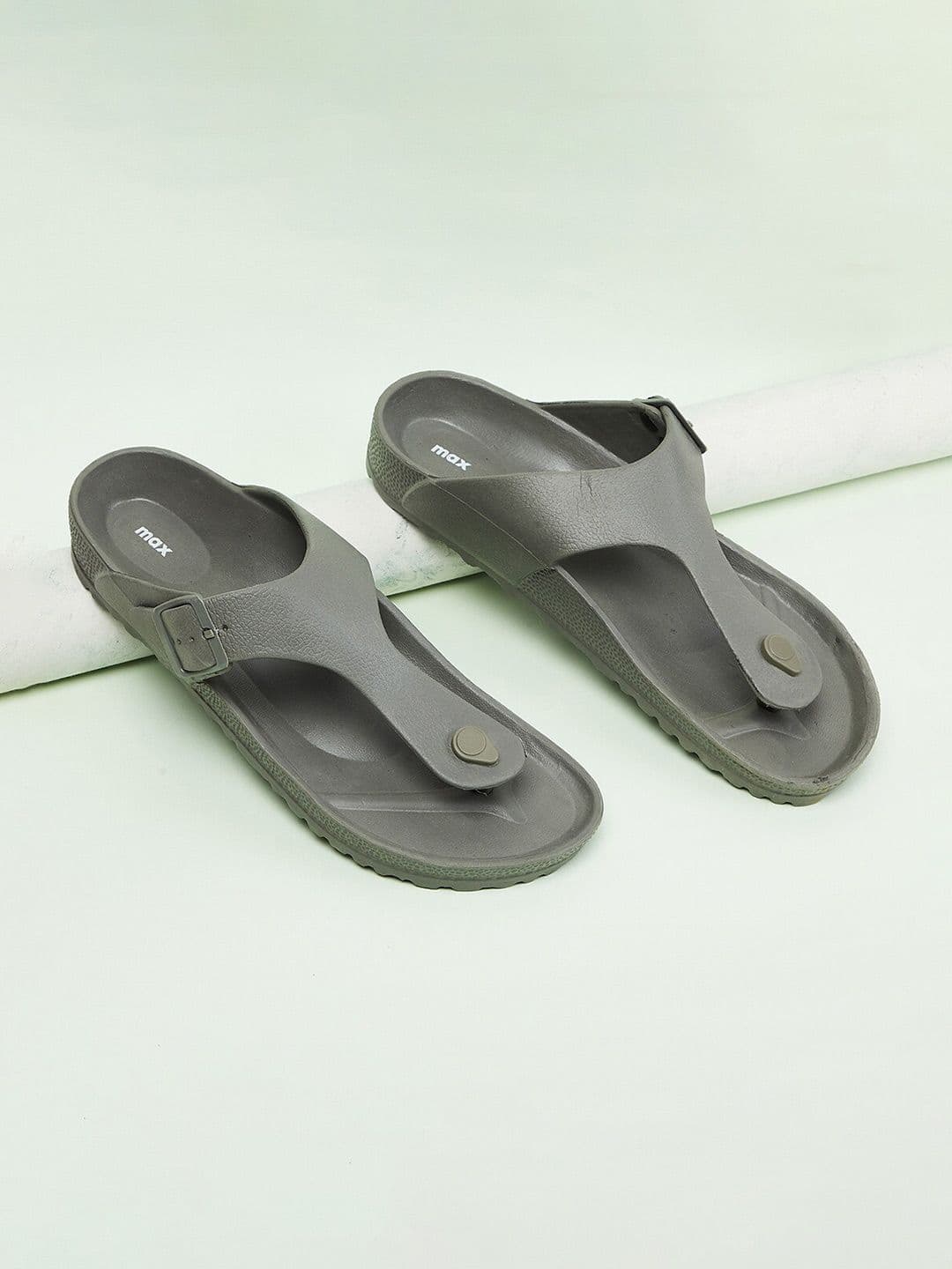 max Men Grey Flip Flops - view 1