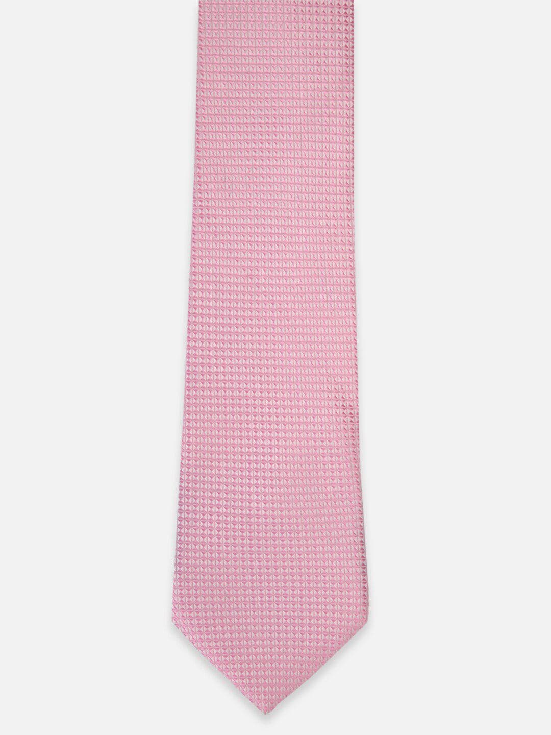 Peter England Men Pink Printed Skinny Tie - view 1