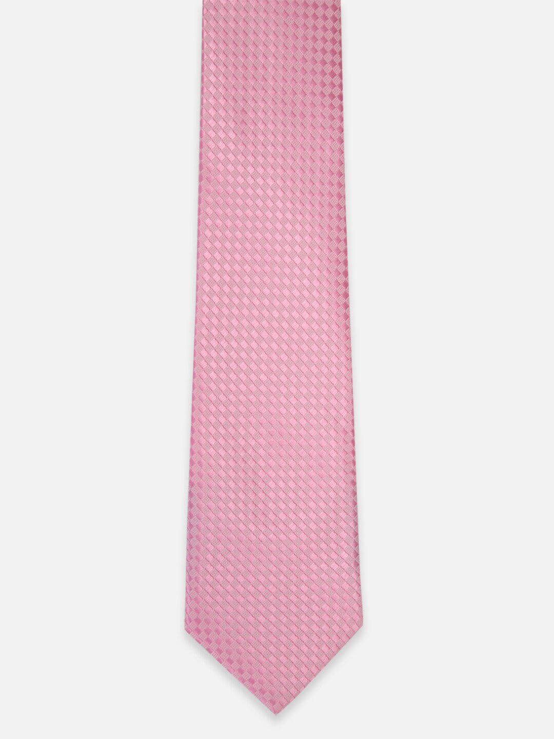 Peter England Men Pink Printed Skinny Tie - view 1