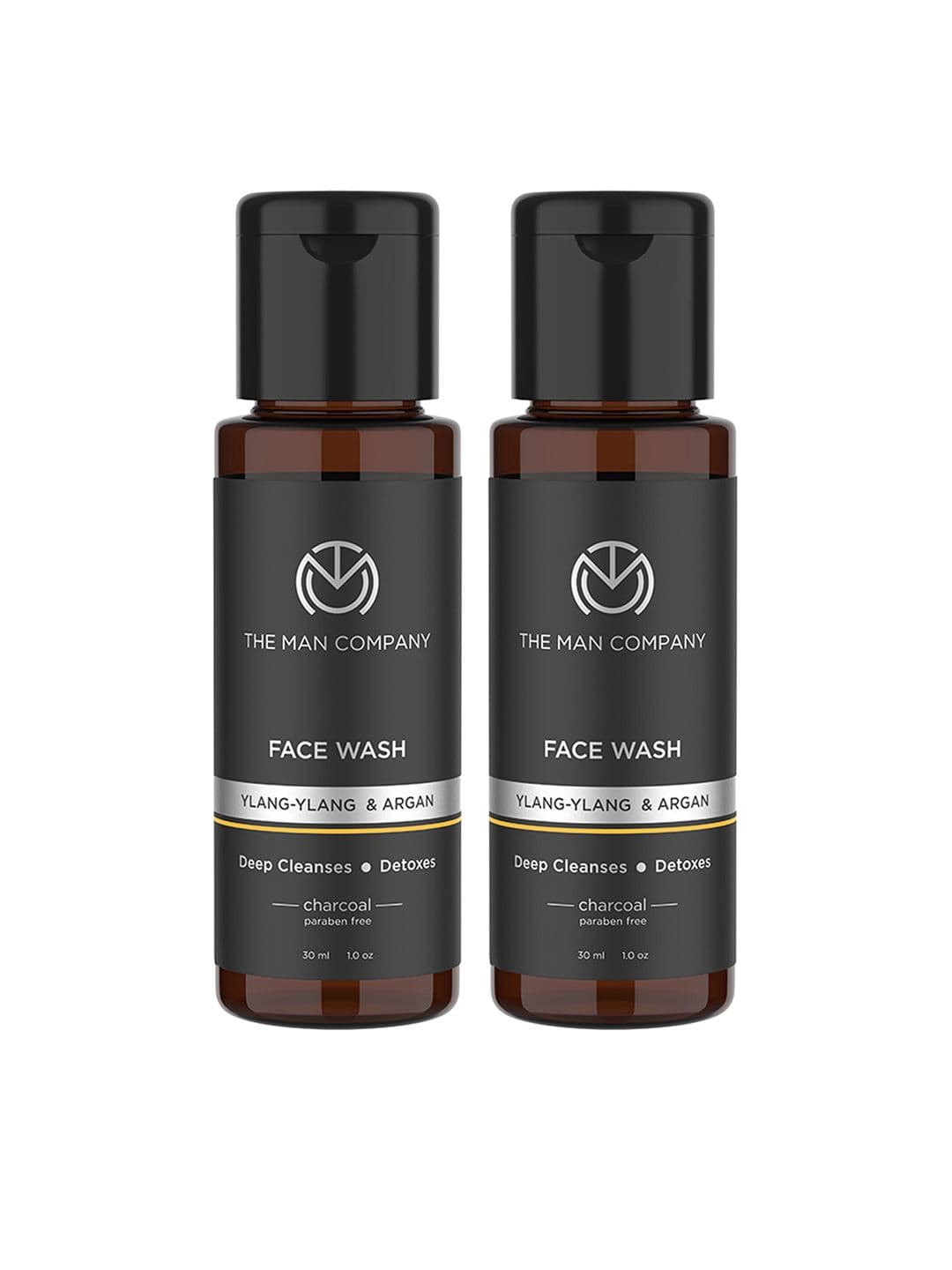 THE MAN COMPANY Men Set Of 2 Charcoal Face Wash 30ml Each - view 1