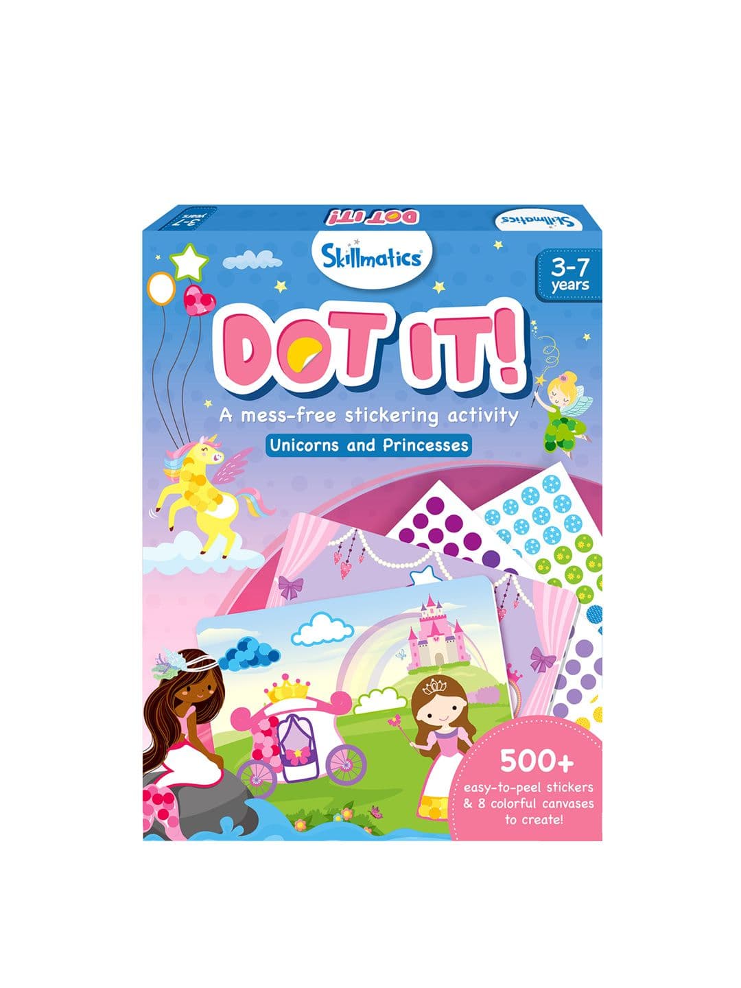 Skillmatics Kids Blue & Pink Dot it! Unicorn & Princess Activity Toys and Games - view 1