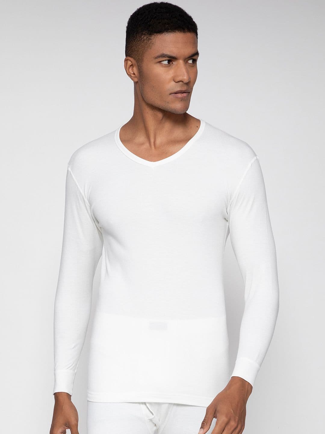 SPORTO Men White Ultima Thermal T-Shirt - view 1