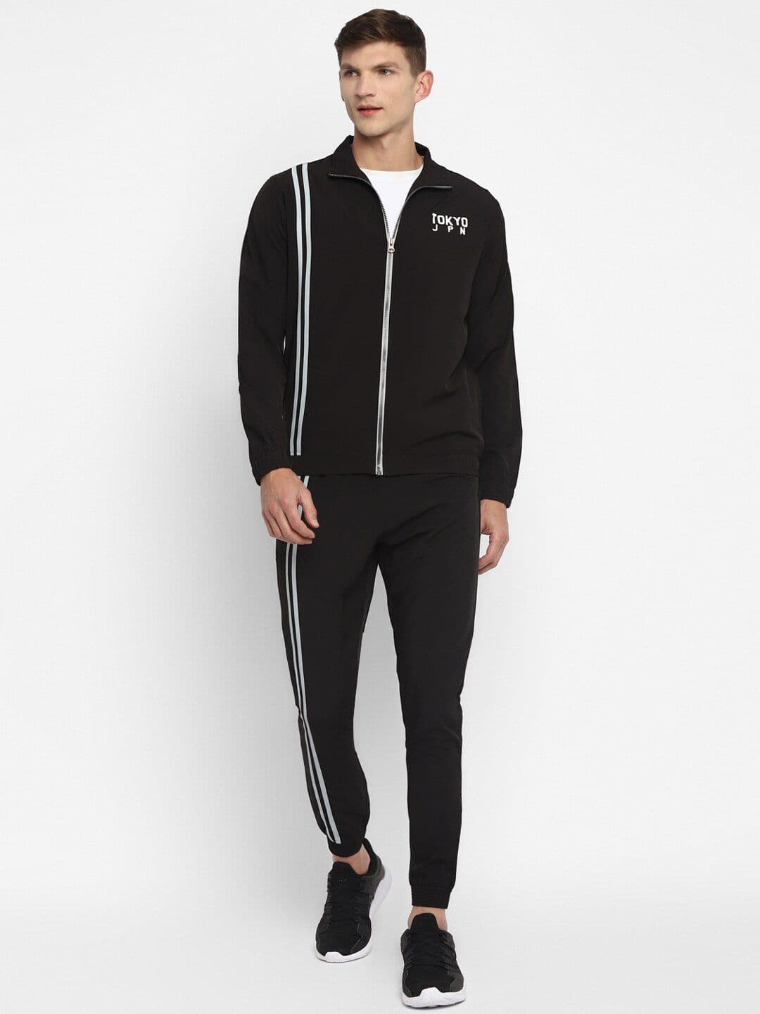 Yuuki Men Black Tracksuits - view 1