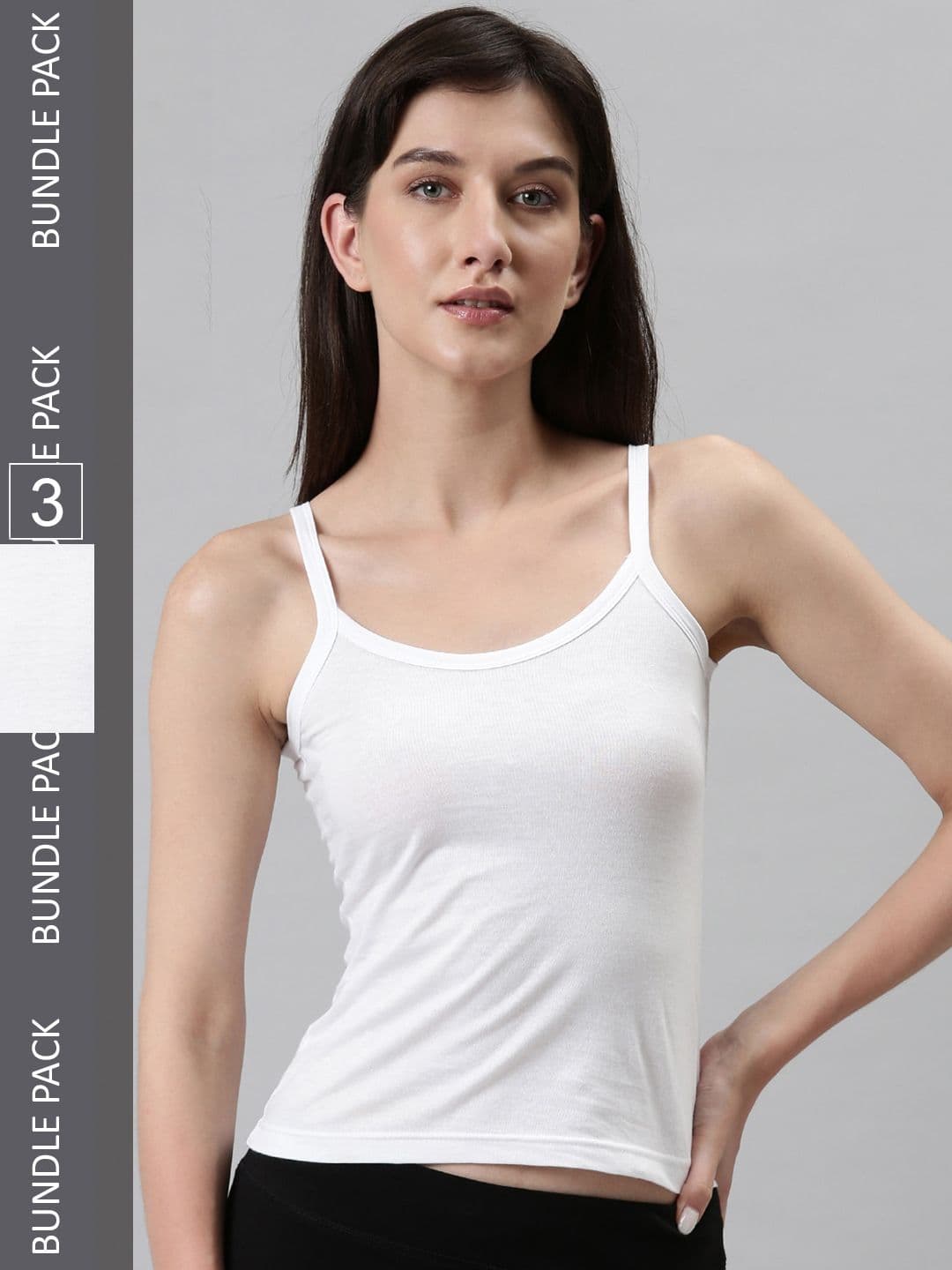 DIXCY SCOTT Slimz Pack Of 3 Cotton Camisoles - view 1