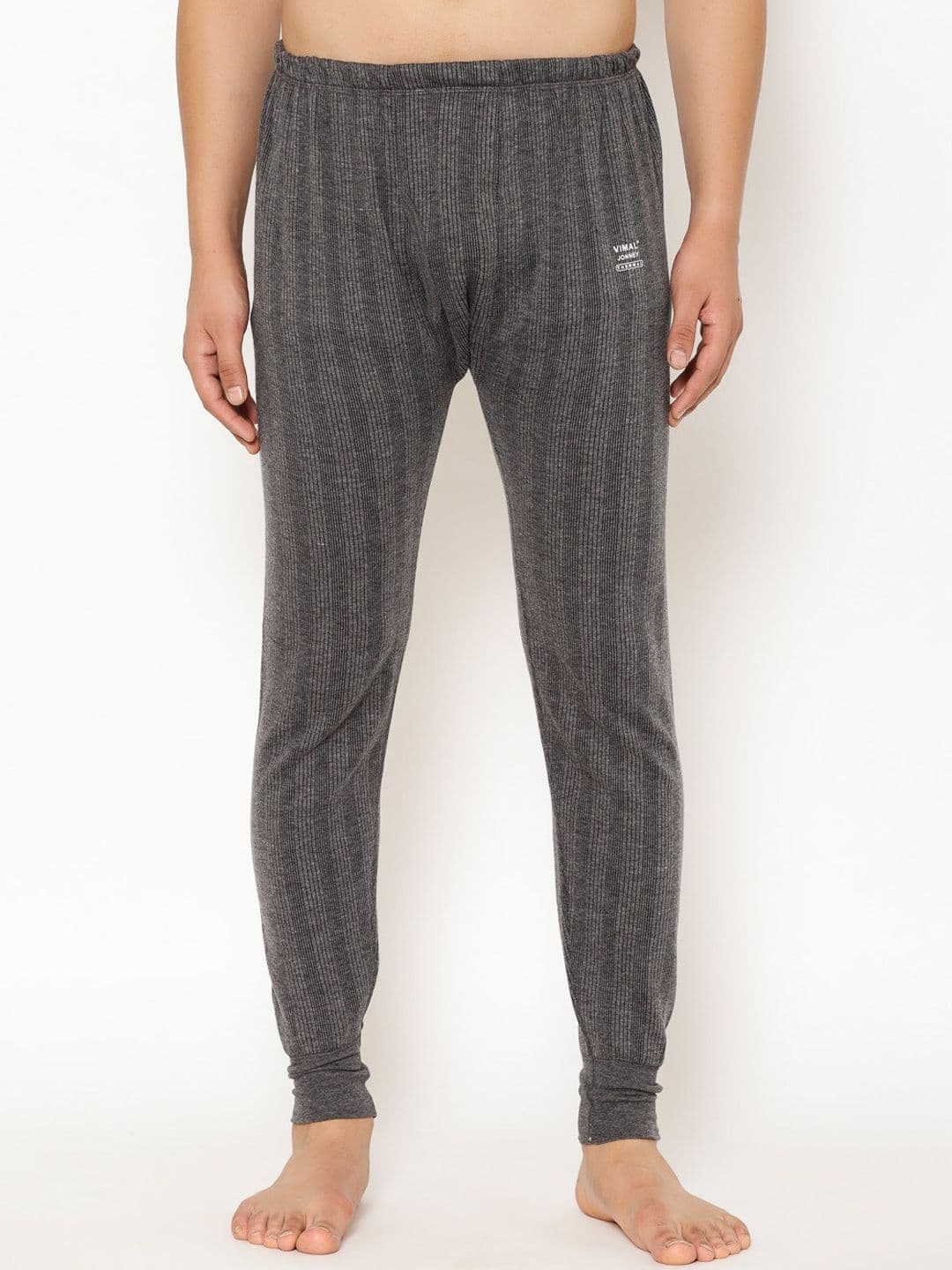 MACK JONNEY Men Striped Thermal Bottoms - view 1