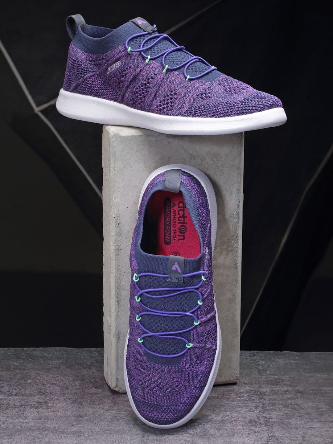Action Men Mesh Running Non-Marking Shoes - view 1