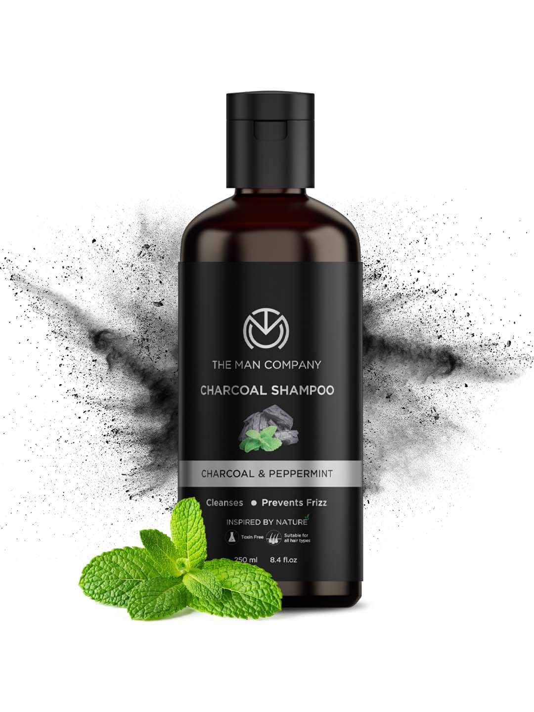 THE MAN COMPANY Peppermint & Clove Charcoal Shampoo 250 ml - view 1