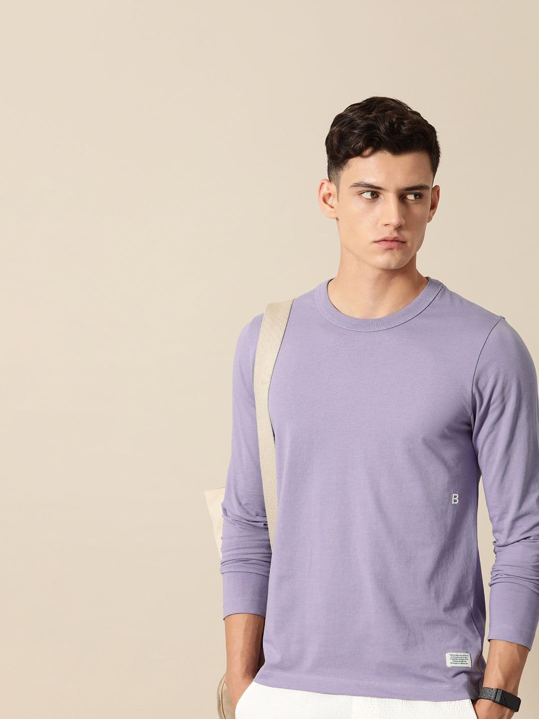 Mr Bowerbird Men Tailored Fit Plan B Full Sleeve T-shirt - view 1