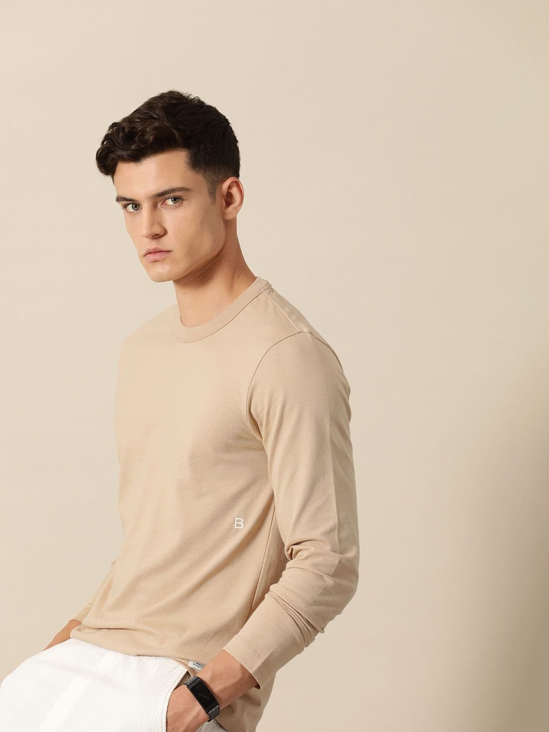 Mr Bowerbird Men Tailored Fit Plan B Full Sleeve T-shirt - view 1