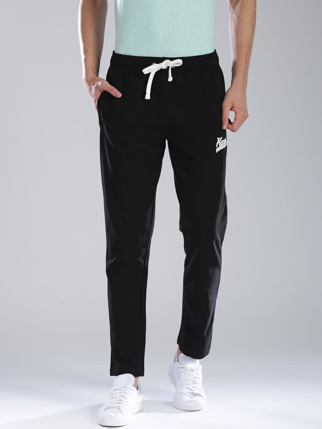 Kappa Black Slim Fit Track Pants - view 1