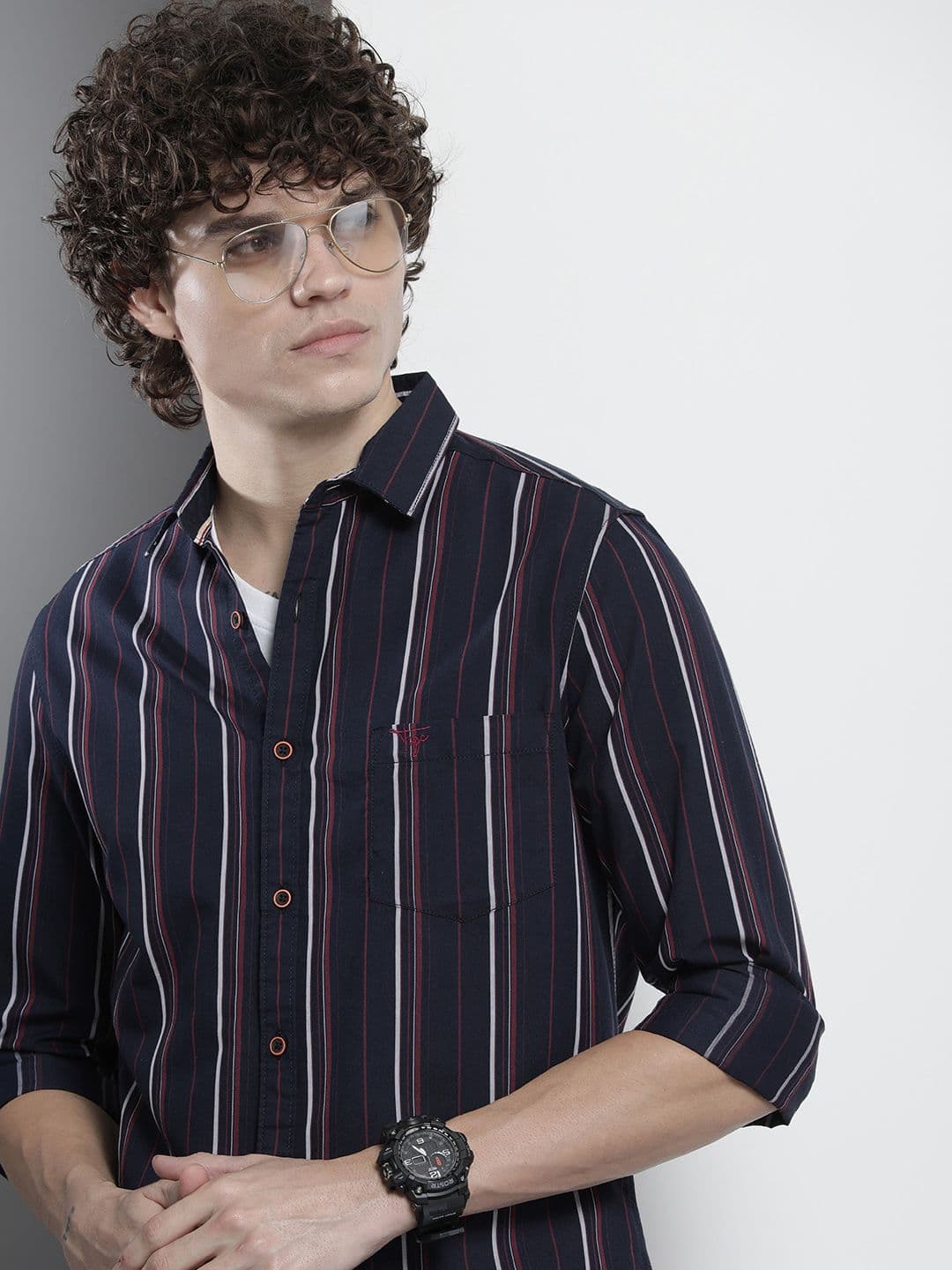 The Indian Garage Co Men Striped Casual Shirt - view 1