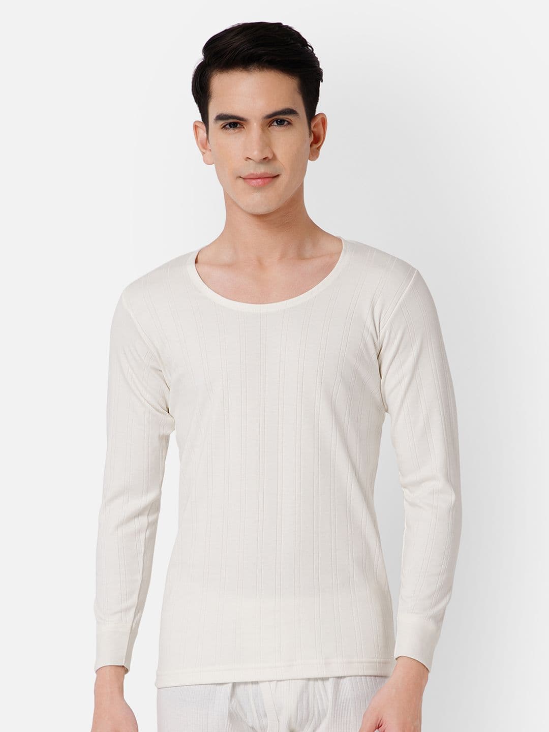 BODYCARE INSIDER Men Striped Thermal Top - view 1