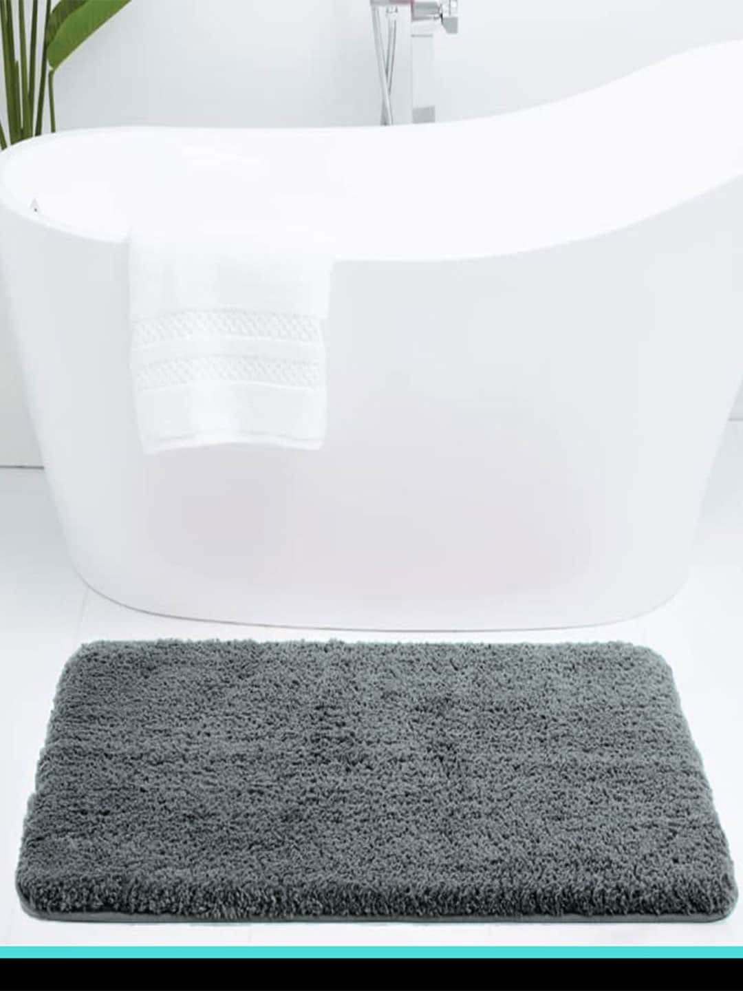 LUXEHOME INTERNATIONAL Vegas Grey 2800 GSM Ultra Soft Anti-Skid Bath Rugs - view 1