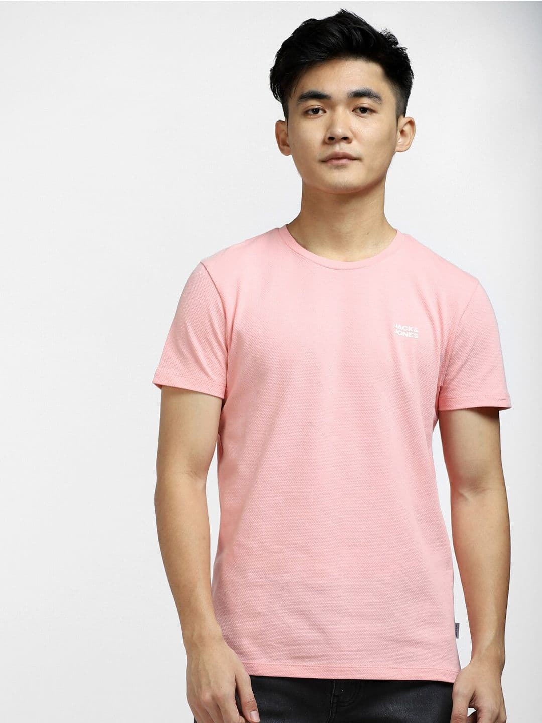 Jack & Jones Men Slim Fit Cotton T-shirt - view 1