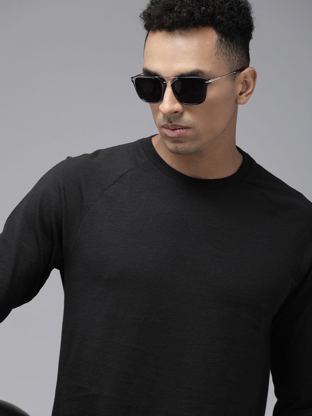 The Roadster Life Co. Pure Cotton Raglan Sleeves T-shirt - view 1