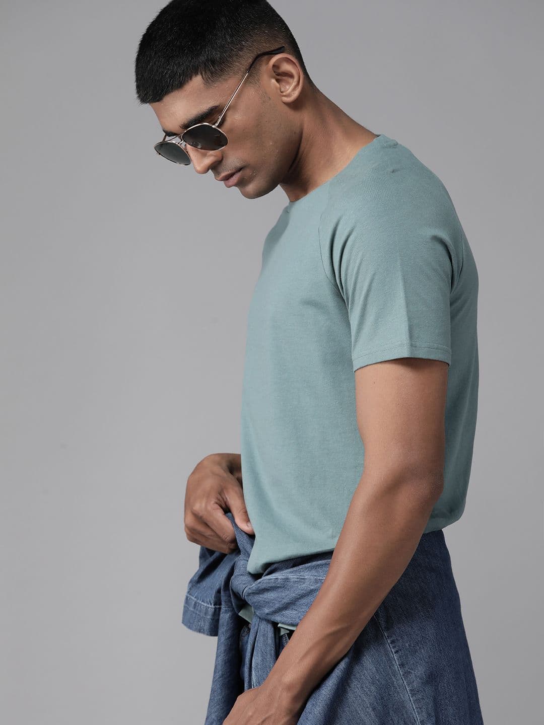 The Roadster Lifestyle Co. Pure Cotton Raglan Sleeve T-shirt - view 1