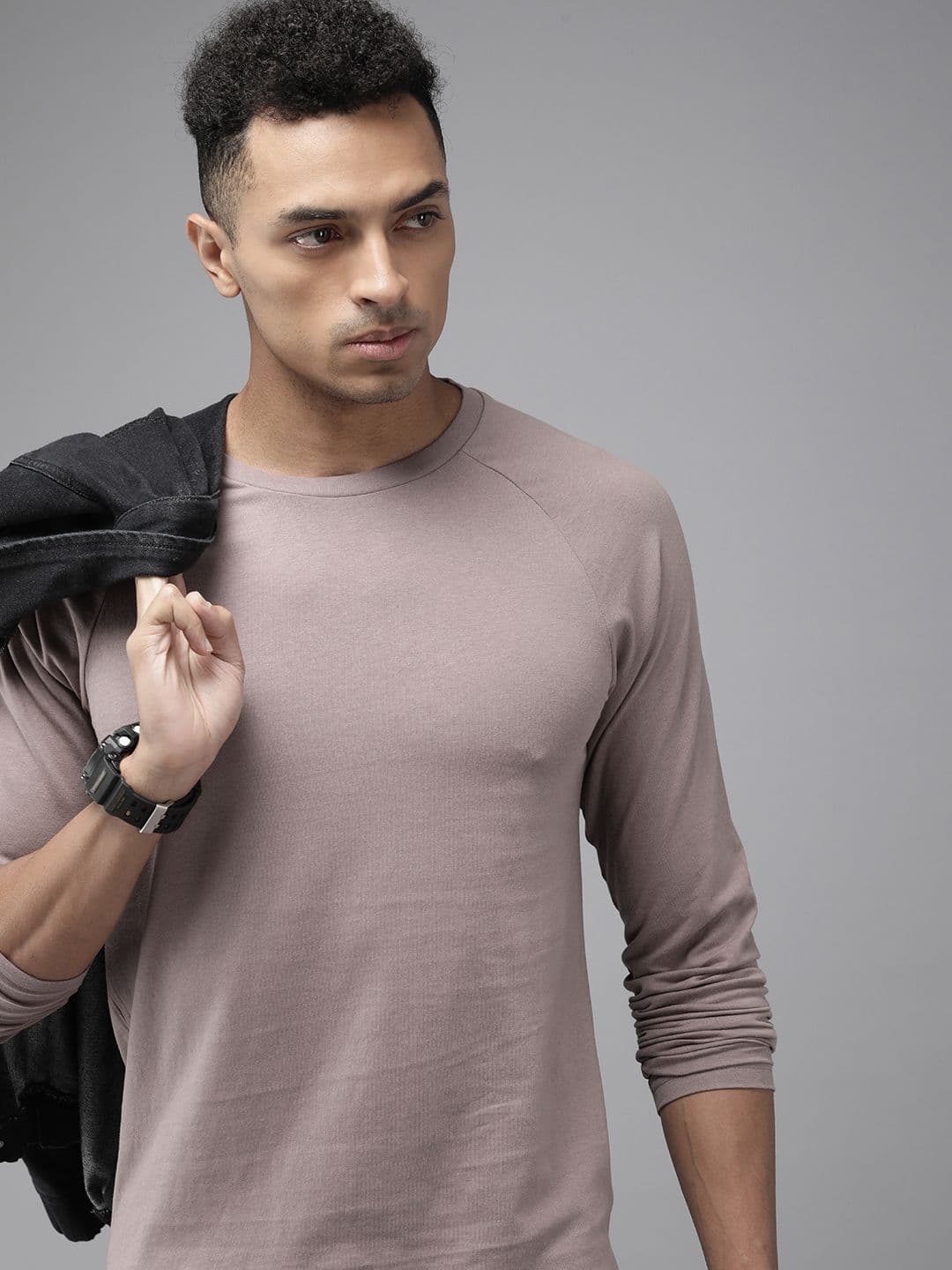 The Roadster Life Co. Pure Cotton Raglan Sleeves T-shirt - view 1