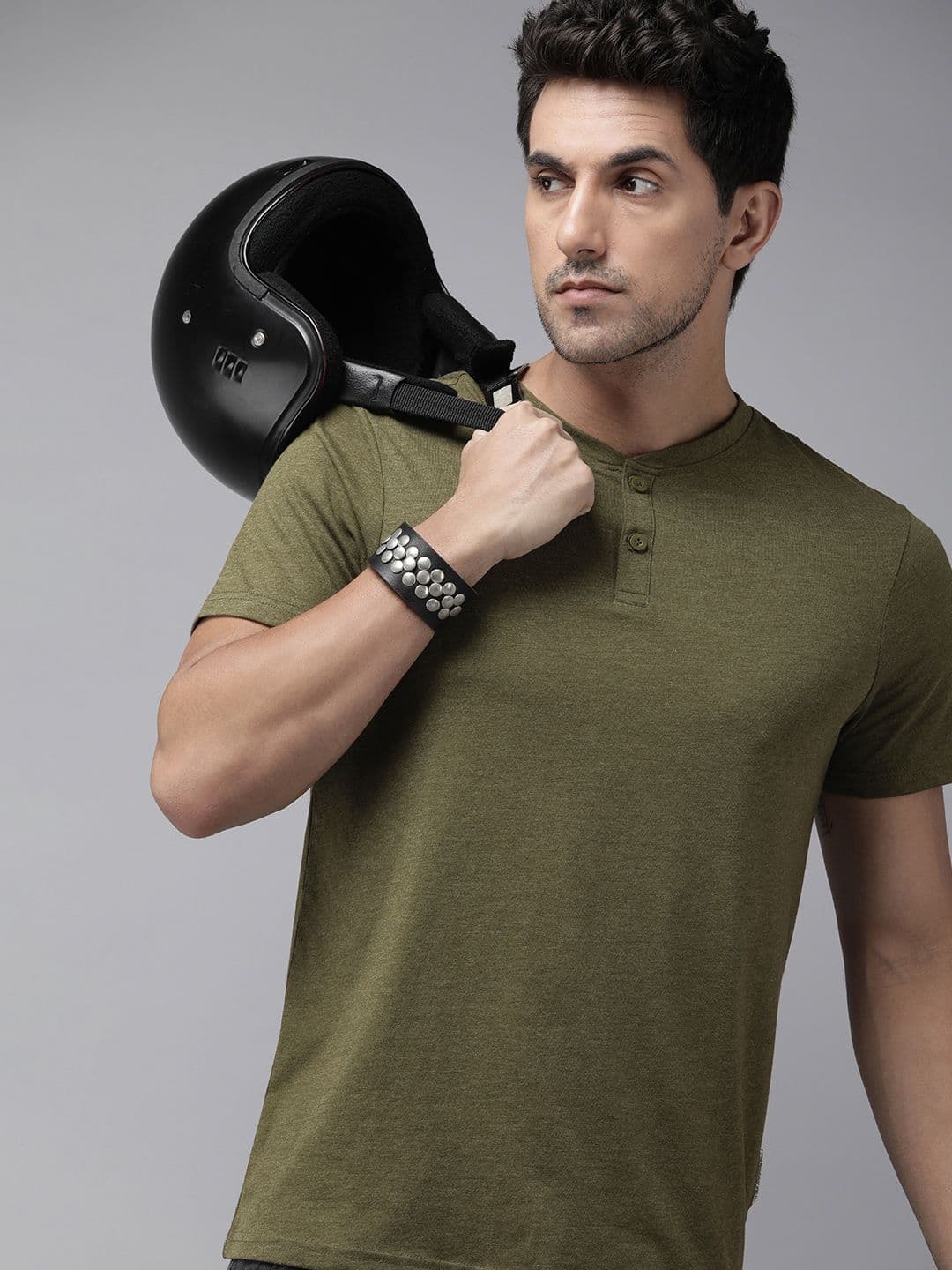 The Roadster Life Co. Henley Neck T-shirt - view 1