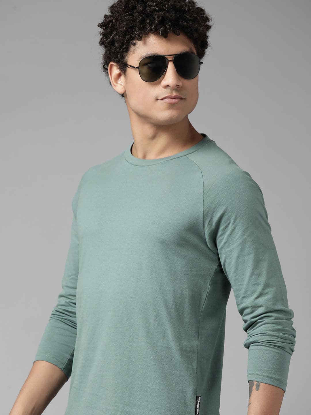 Roadster The Lifestyle Co. Raglan Sleeves Pure Cotton T-shirt - view 1
