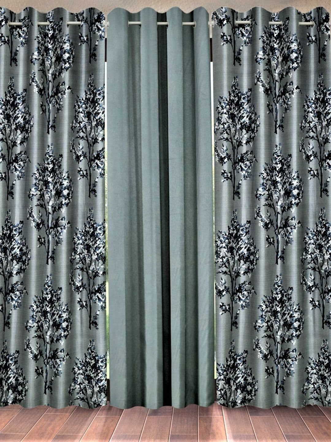 Fashion String Set of 3 Door Curtains - view 1