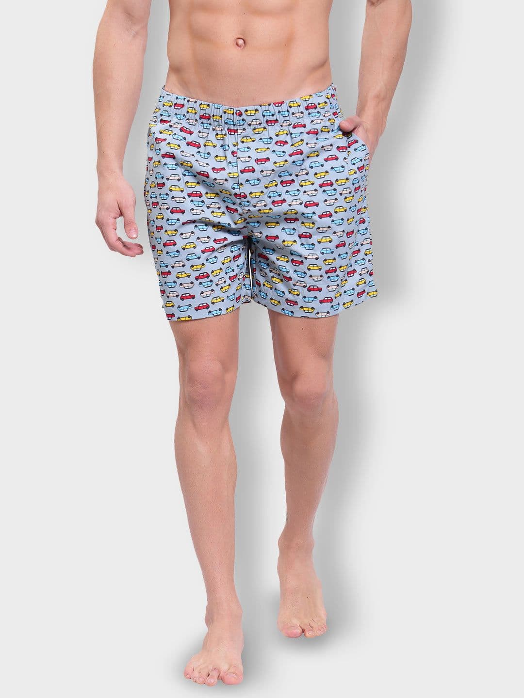 Zoiro Men Printed Pure Cotton Boxers - view 1