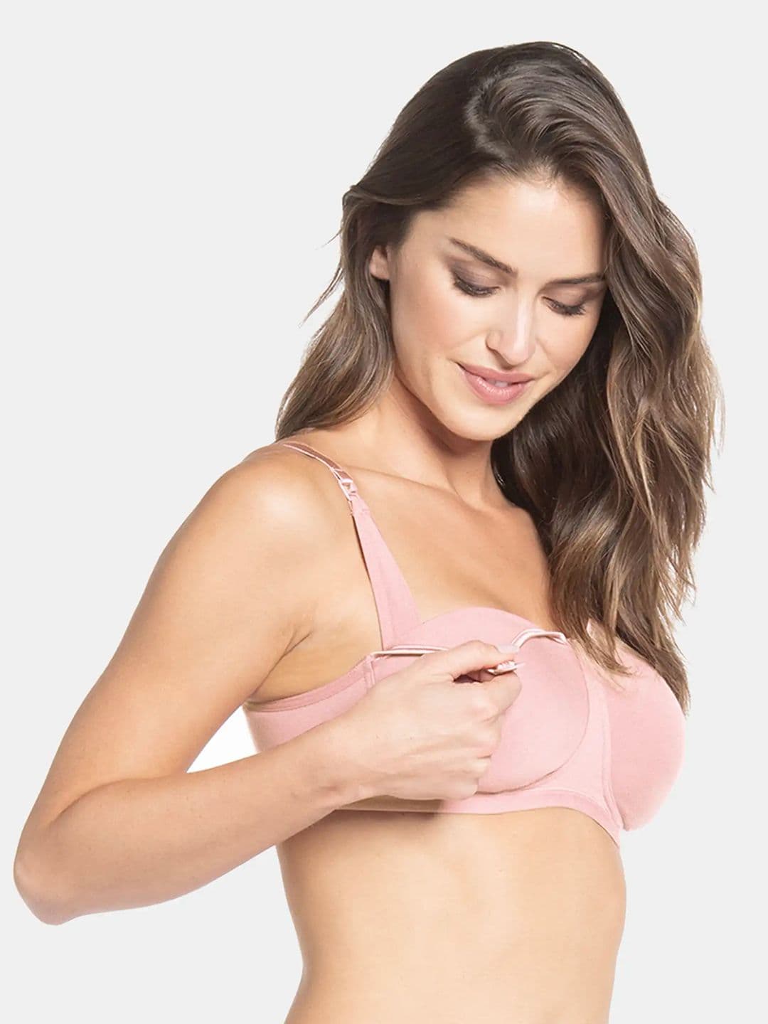 Jockey Wirefree Non Padded Cotton Full Coverage Nursing Bra-ES08 - view 1