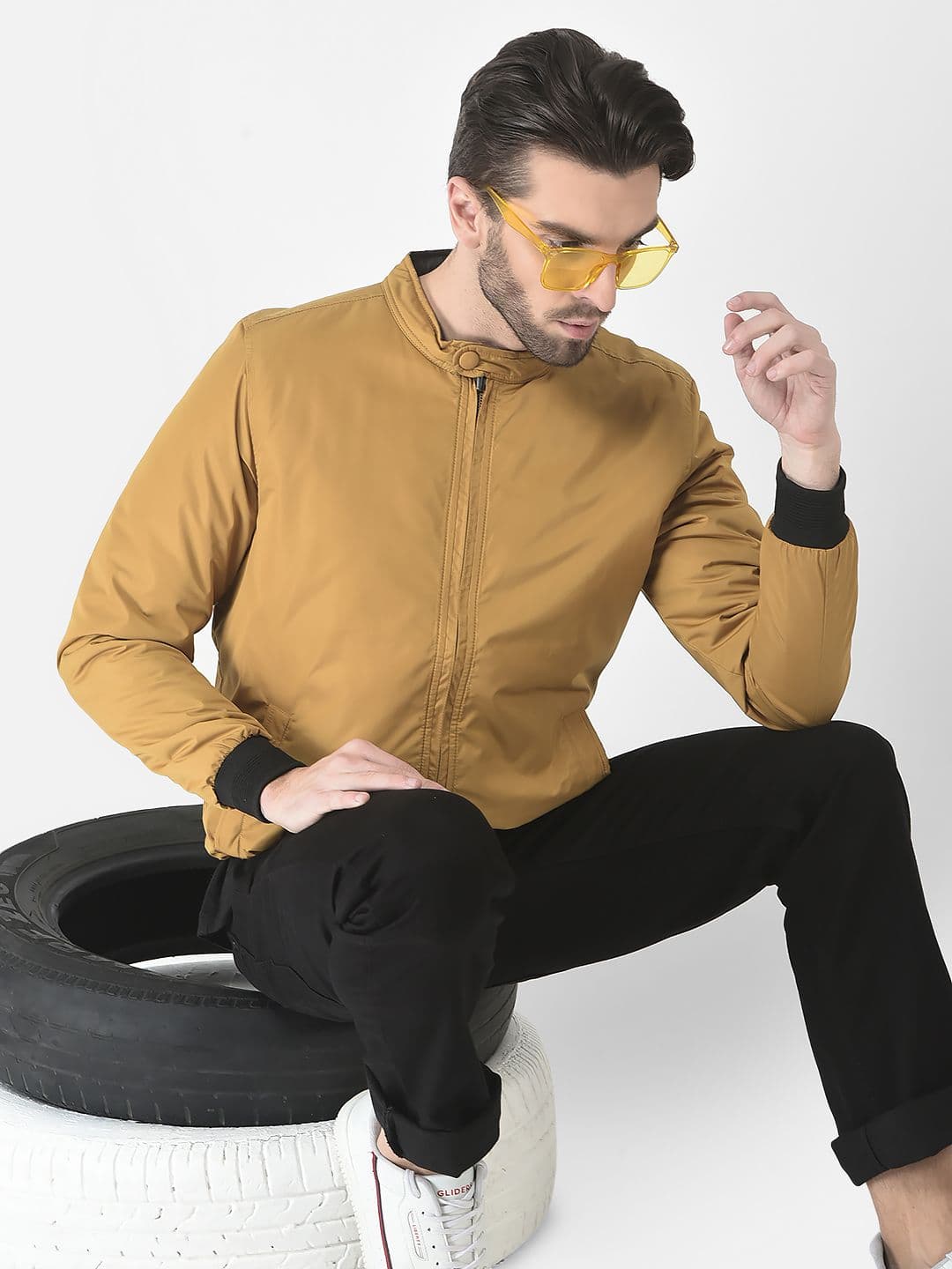 Crimsoune Club Men Reversible Bomber Jacket - view 1