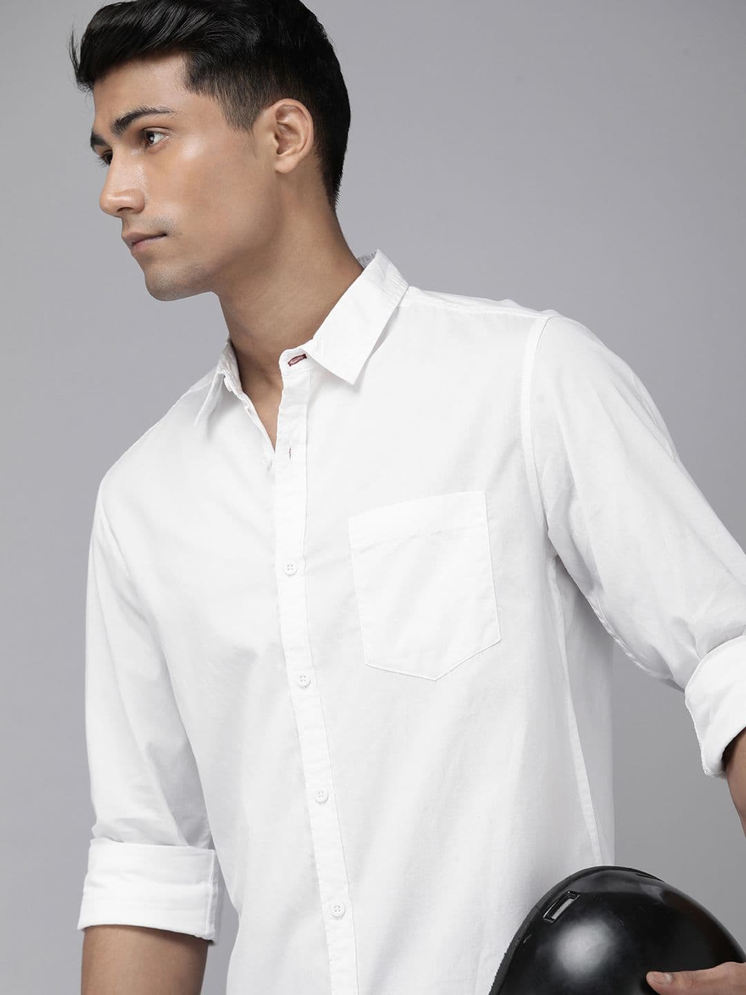 Roadster Men Standard Cotton Casual Shirt - view 1