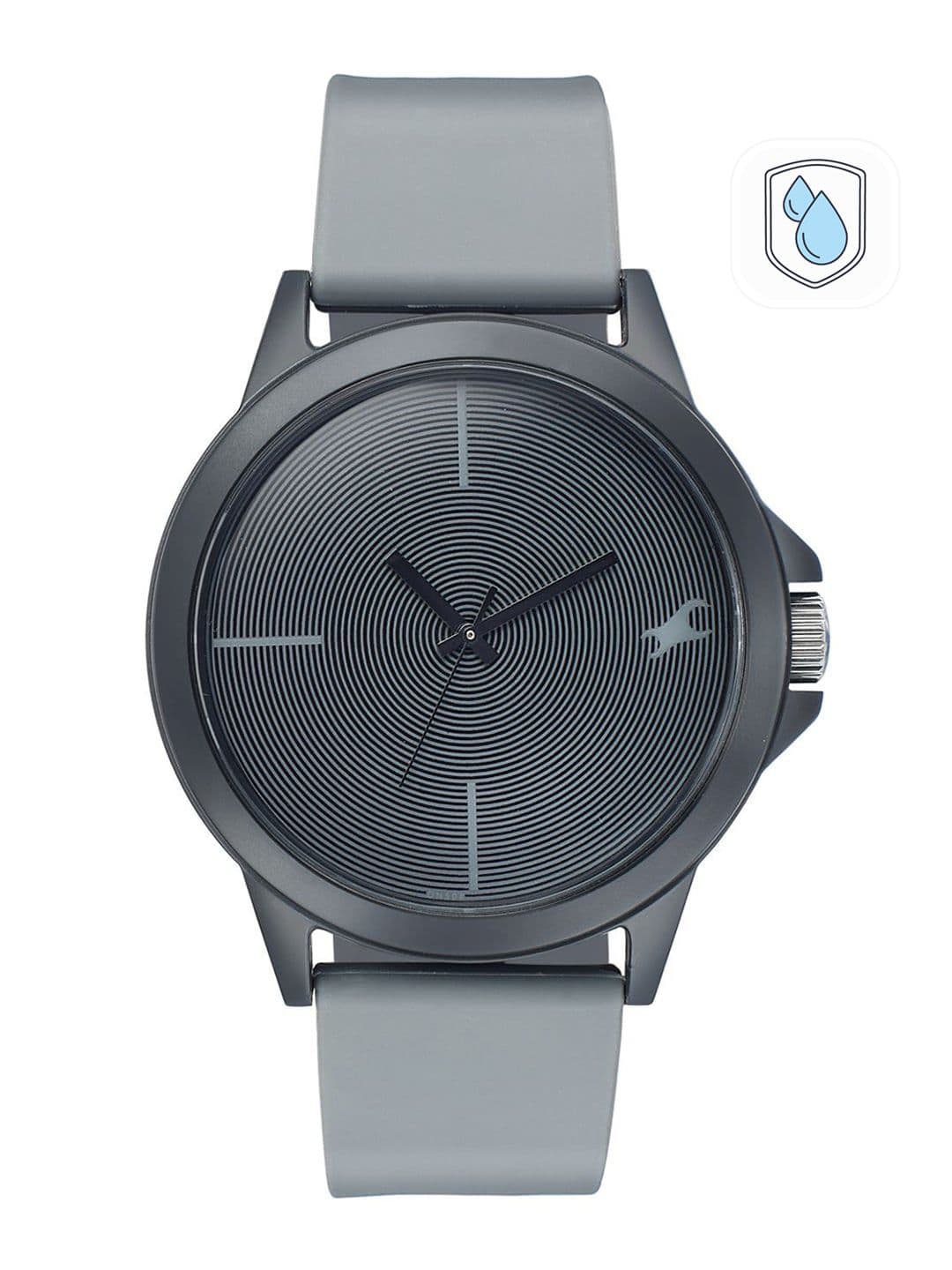 Fastrack Tees Quartz Analog With Grey Dial Unisex Watch - Nt38024pp63w - view 1