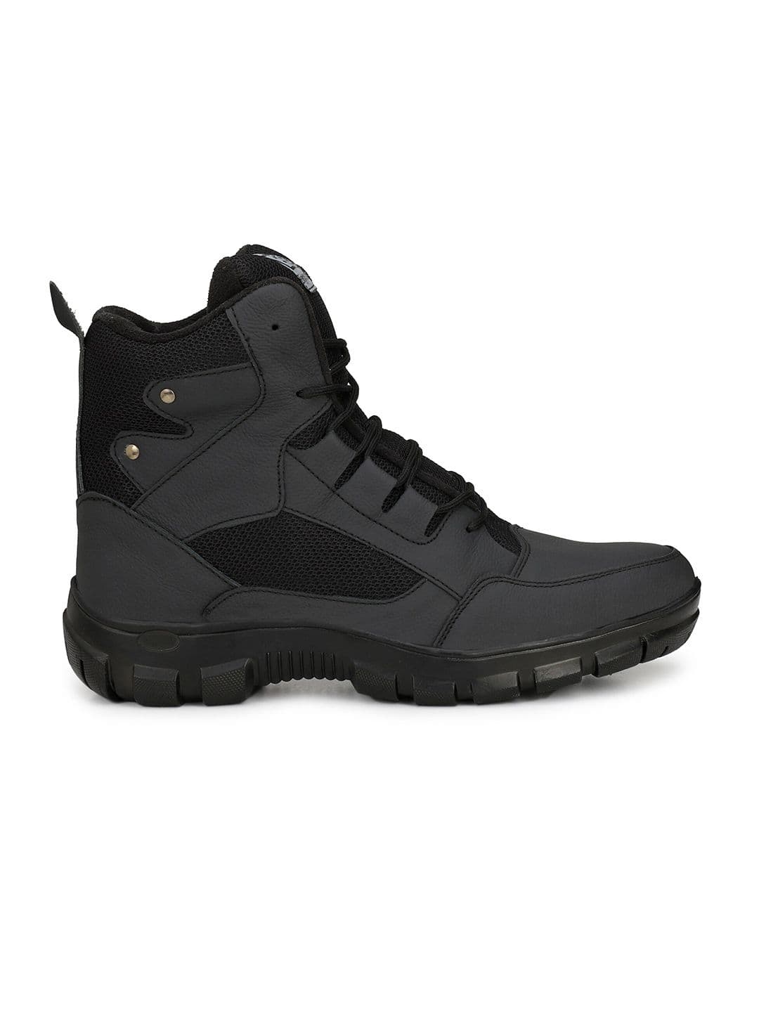 Eego Italy Men Leather Trekking Non-Marking Shoes - view 1