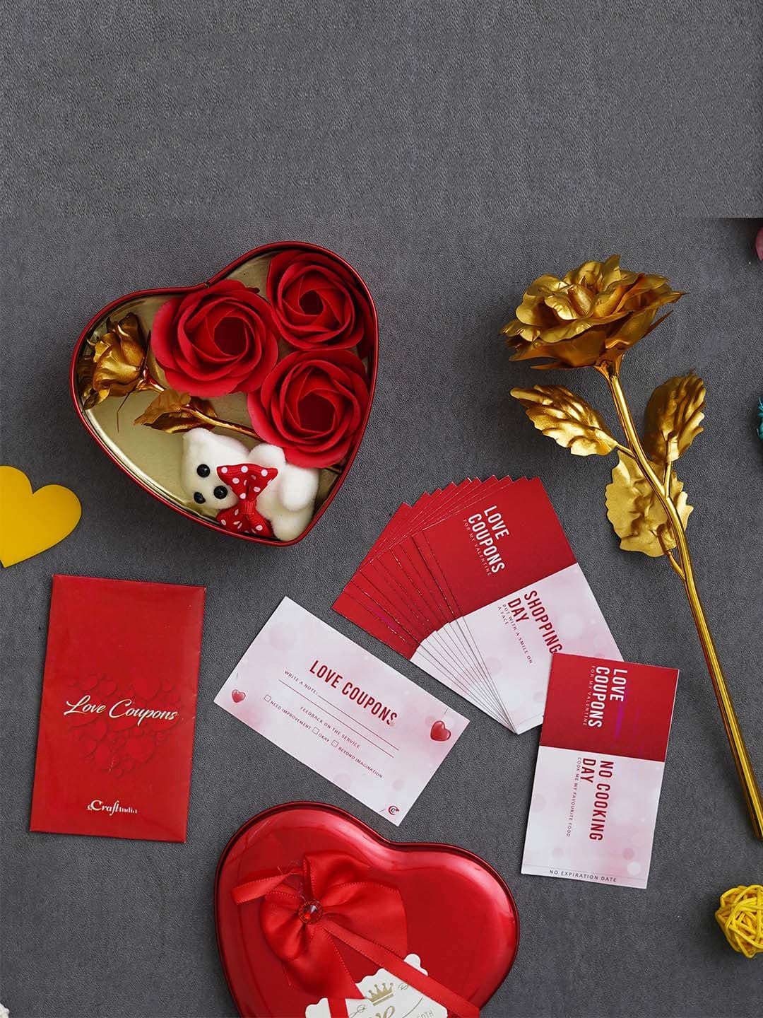 Artisyn Red & White 3 Pcs Valentine's Day Gift Set - view 1