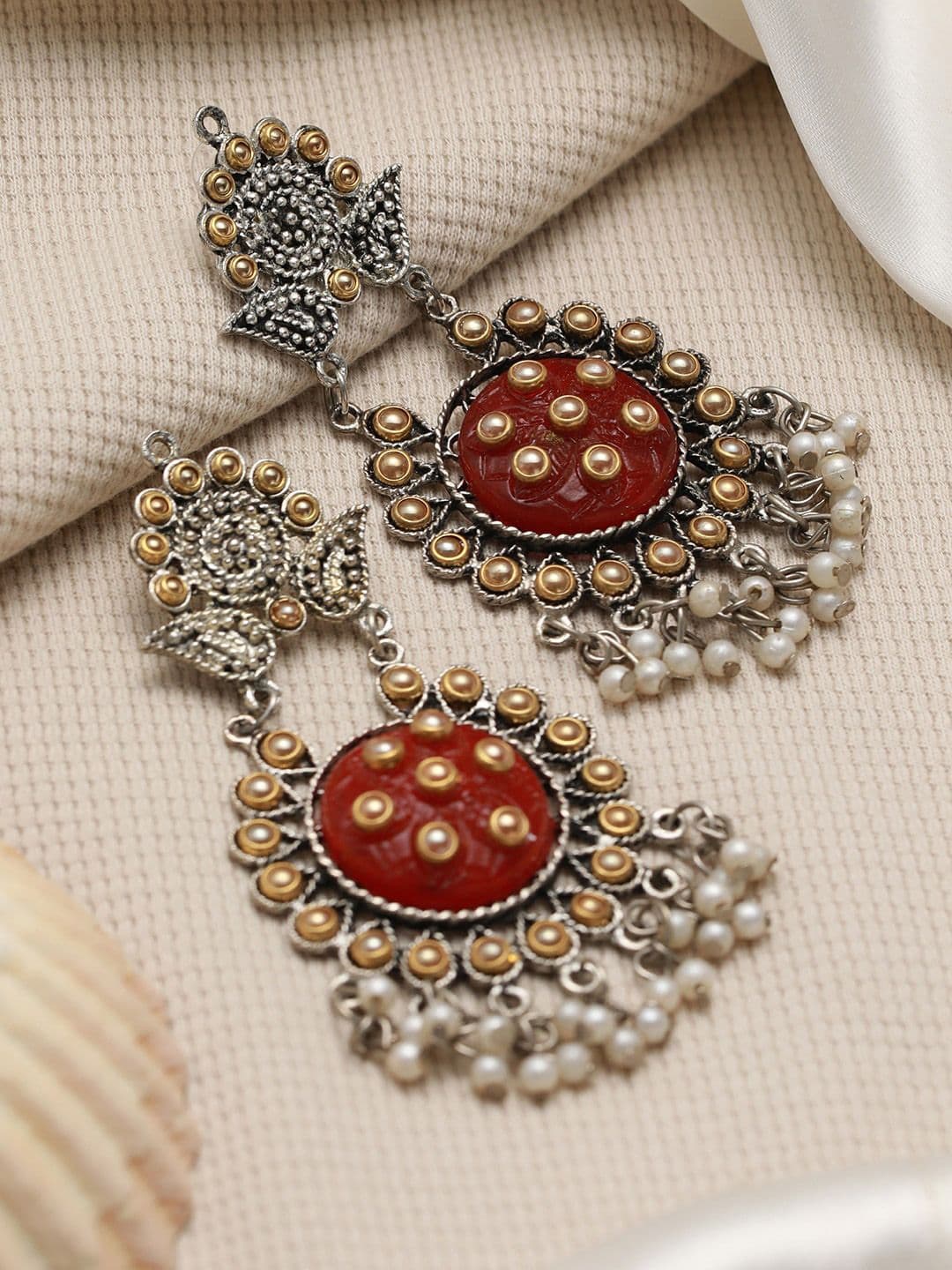 Jazz and Sizzle Silver-Plated Classic Drop Earrings - view 1