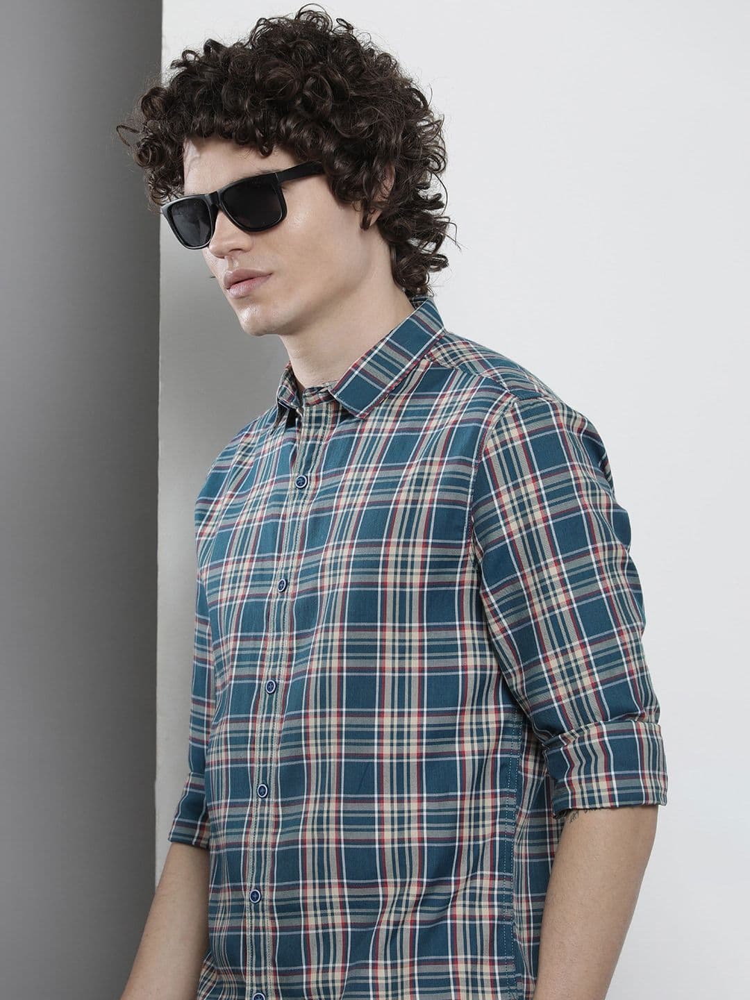 The Indian Garage Co Men Checked Casual Shirt - view 1