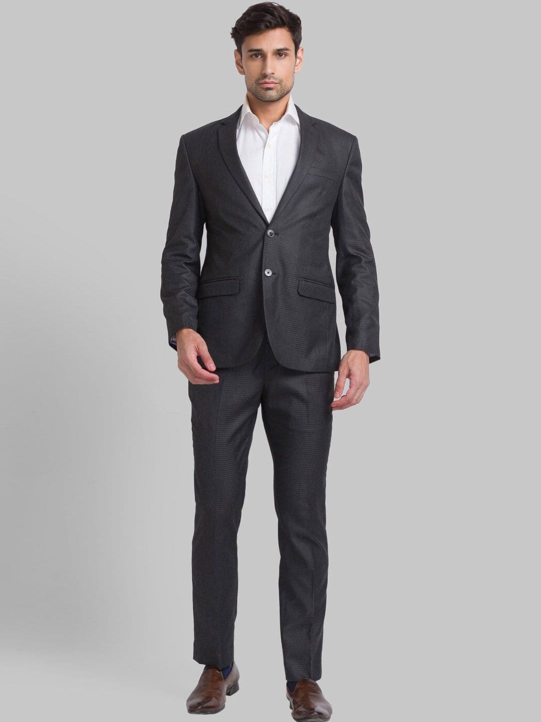 Park Avenue Men Single-Breasted Super Slim-Fit 2-Piece Suit - view 1