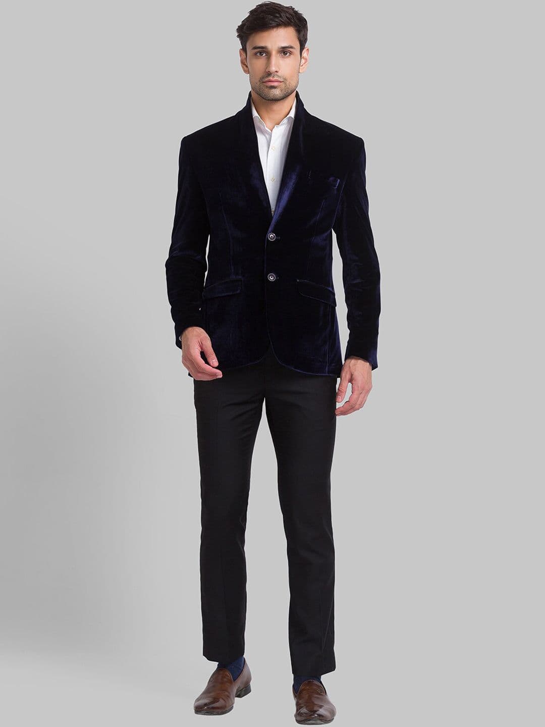 Park Avenue Men Super Slim-Fit Single Breasted 2 Piece Suits - view 1