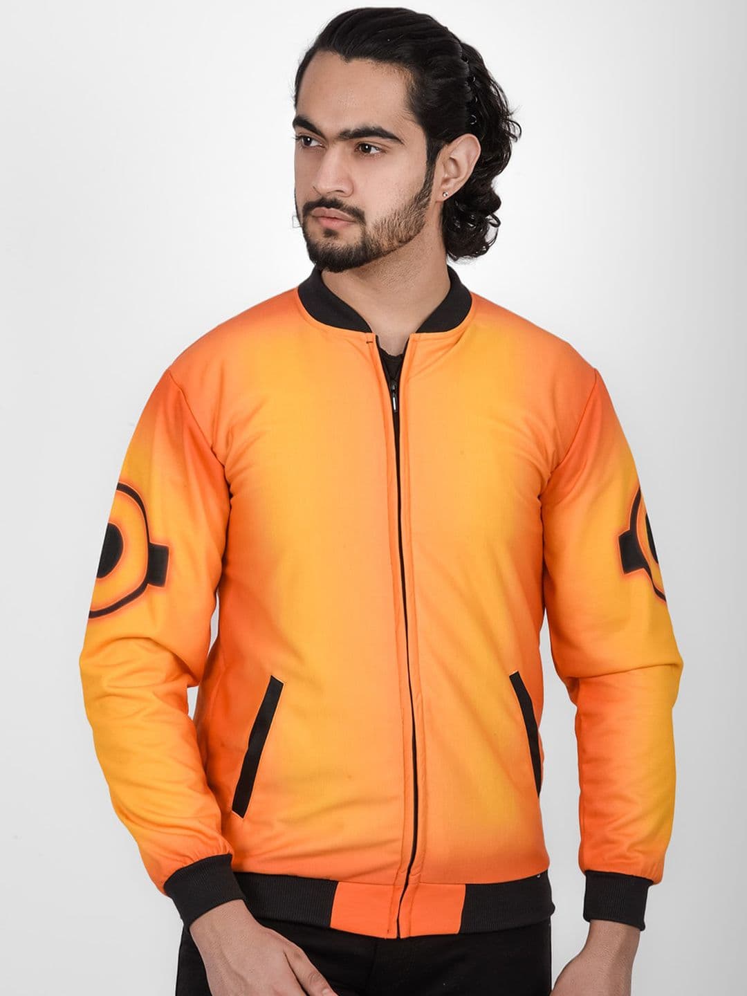 COMICSENSE Men Anime Printed Naruto Bomber Jacket - view 1