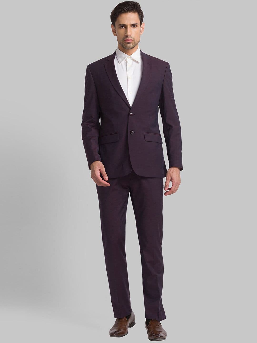 Raymond Men Single Breasted Two Piece Formal Suit - view 1
