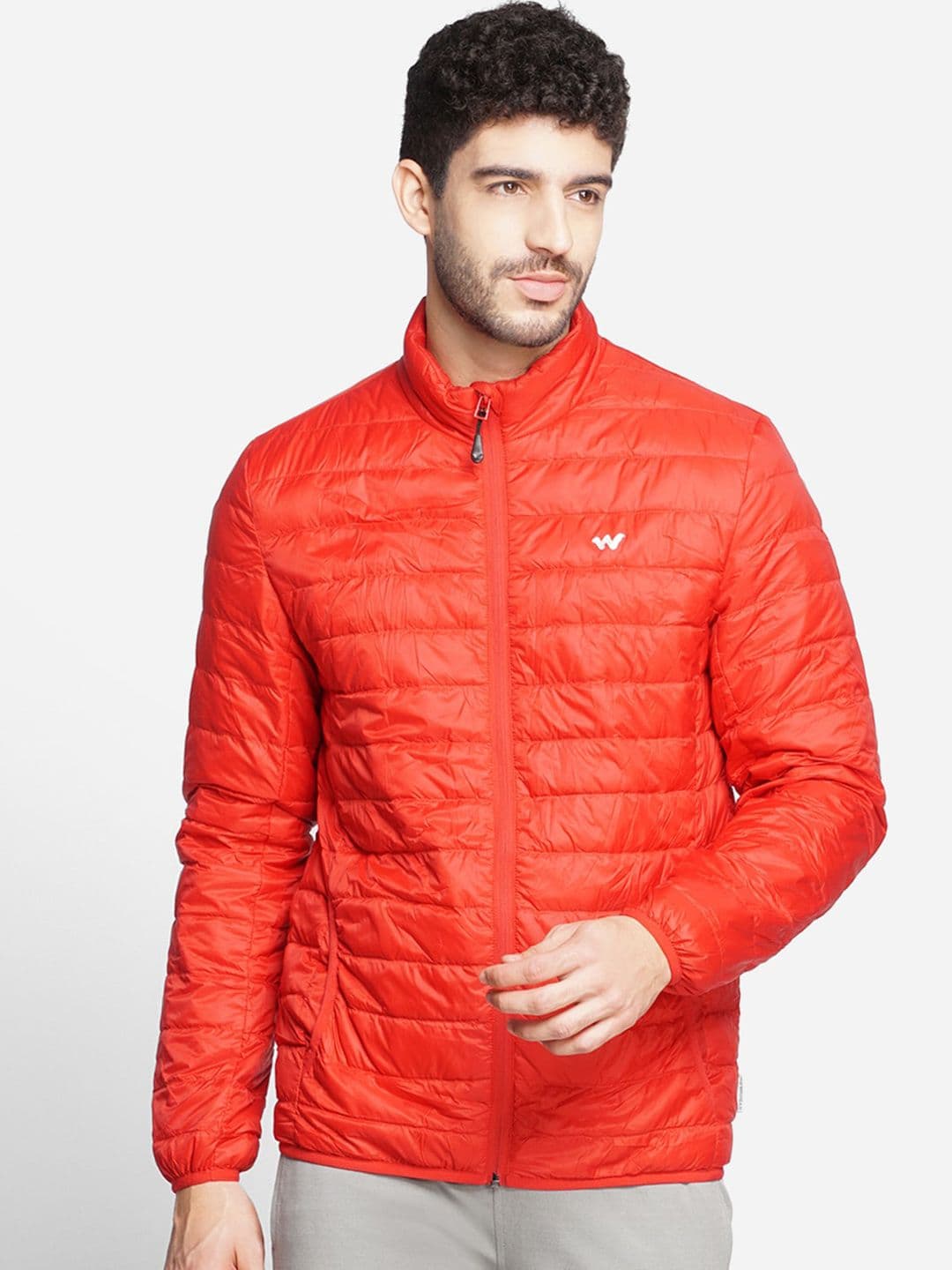 Wildcraft Men Nylon Long Sleeves Trekking Padded Jacket - view 1