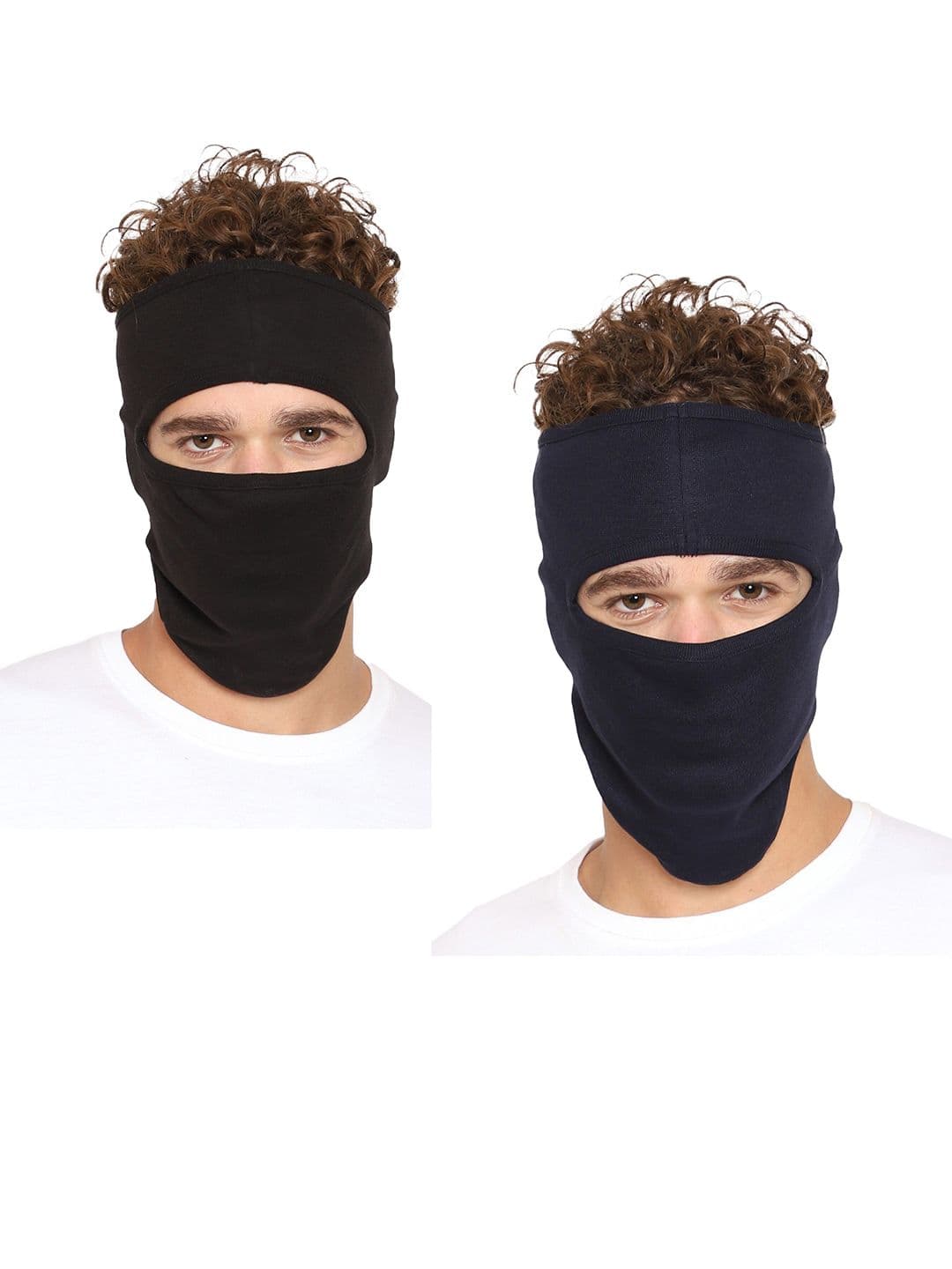 Gajraj Pack Of 2 Anti Pollution Full Face Reusable Cotton Masks - view 1