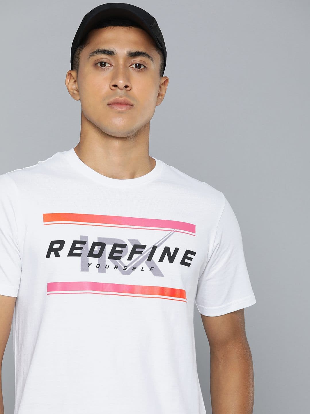 HRX by Hrithik Roshan Graphic Printed Regular Fit T-shirt - view 1