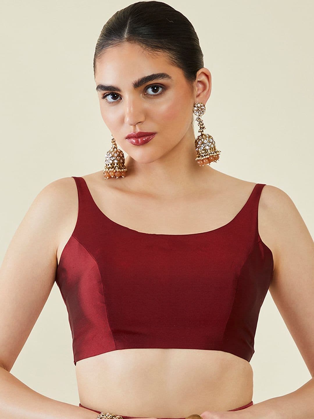 Soch Sleeveless Saree Blouse - view 1
