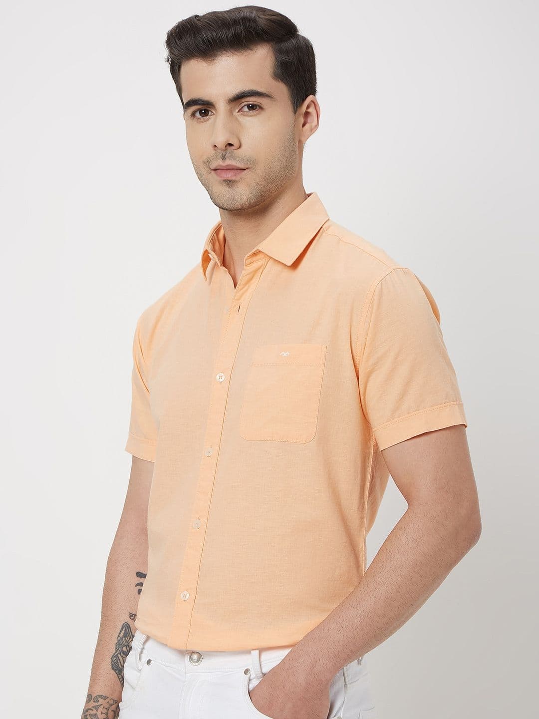 Mufti Trim Slim Fit Casual Shirt - view 1