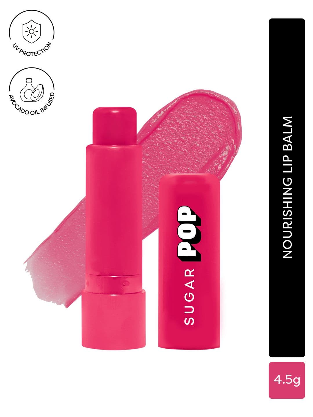 SUGAR POP Nourishing & Hydrating Tinted Lip Balm with Shea Butter 4.5 g - Strawberry 06 - view 1